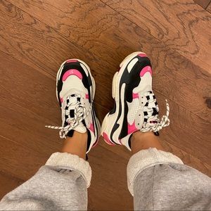 poshmark balenciaga triple s